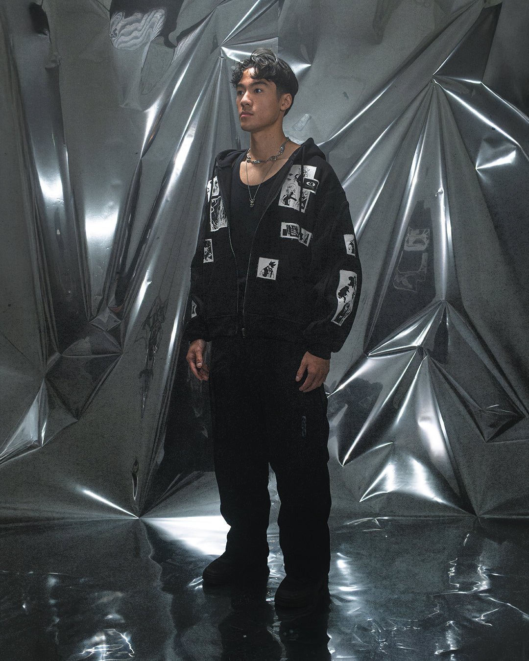 EDGERUNNERS HOODIE (BLACK)