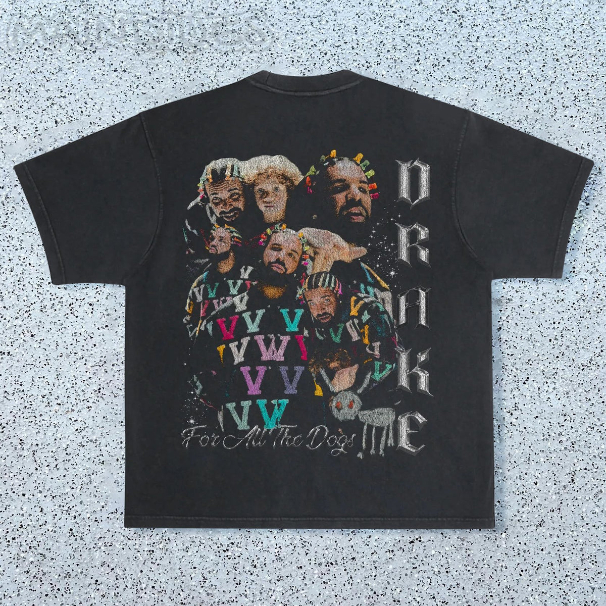 Hip Hop Retro Print Street T-Shirt