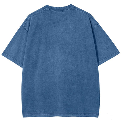 Cyberpunk Edgerunner Unisex Fit Washed T-Shirt 25 9  6633
