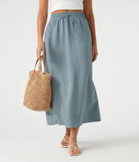 Dusty Cyan Blue