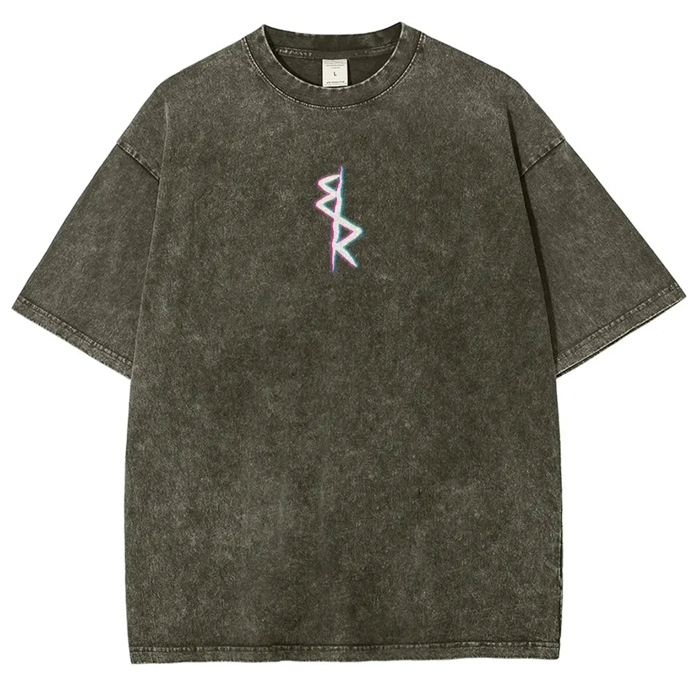 Cyberpunk Unisex Fit Washed T-Shirt 25 8  729