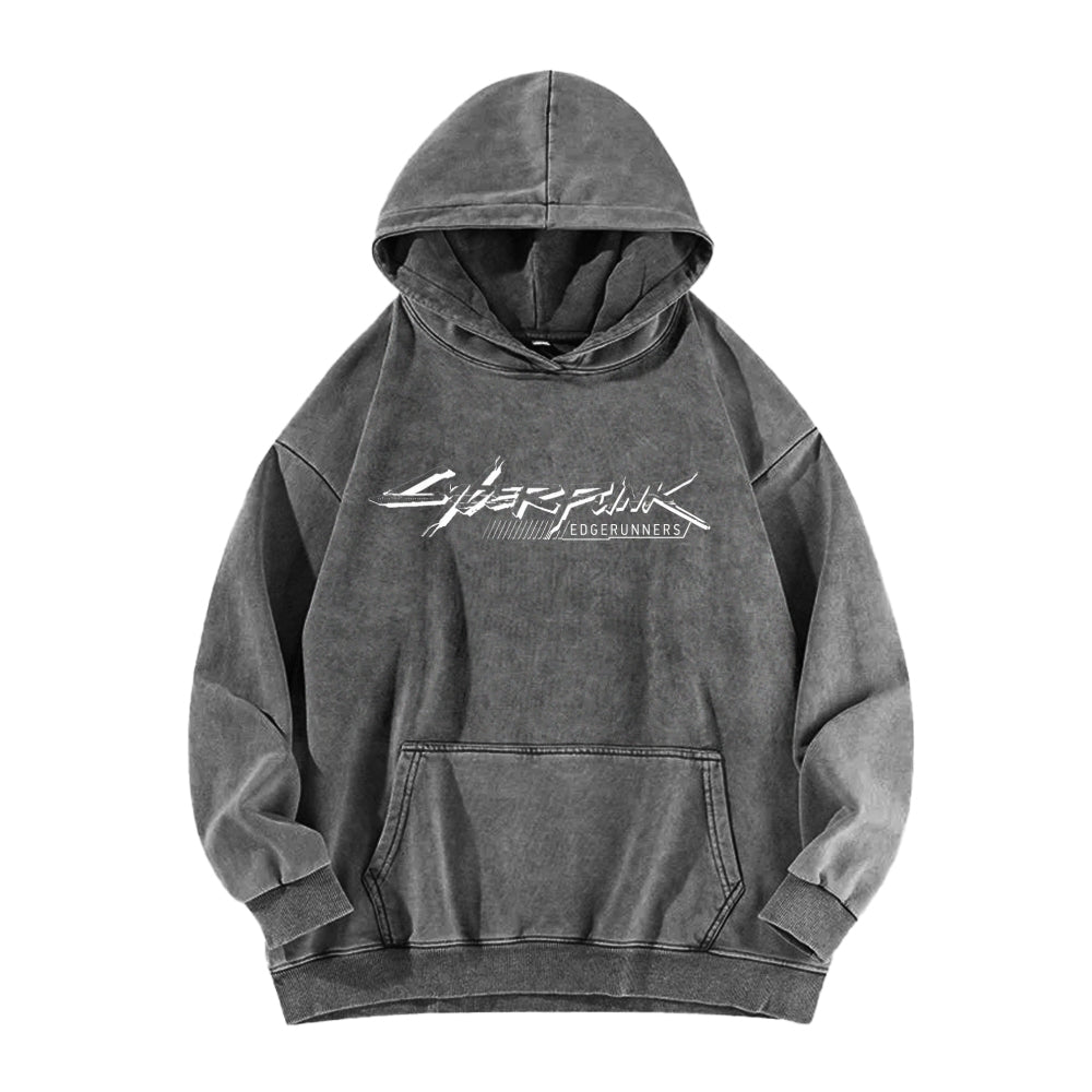 Cyberpunk Edgerunners Unisex Washed Hoodie 26 1  1341