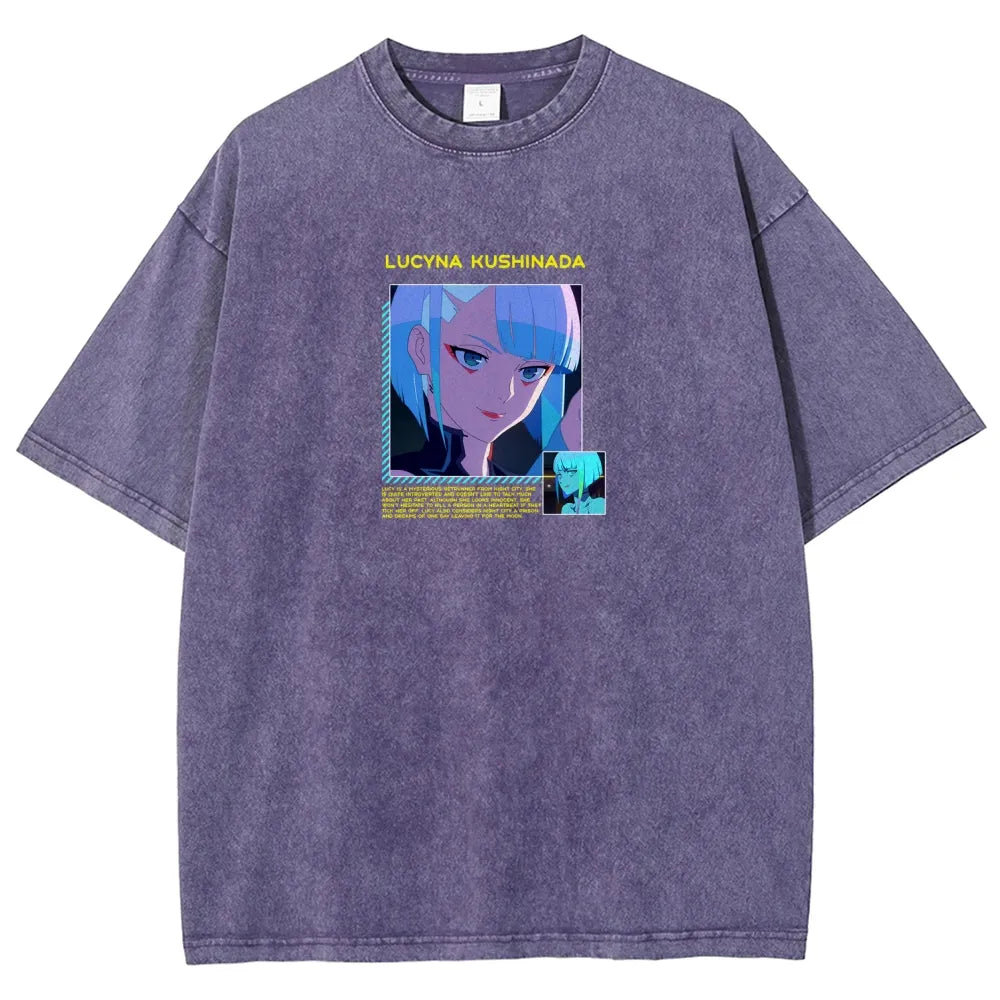 Cyberpunk Unisex Fit Washed T-Shirt 25 8 14781