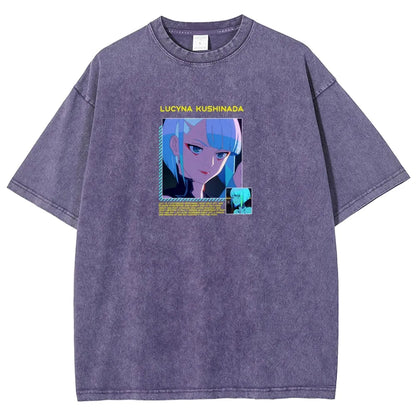 Cyberpunk Unisex Fit Washed T-Shirt 25 8 14781