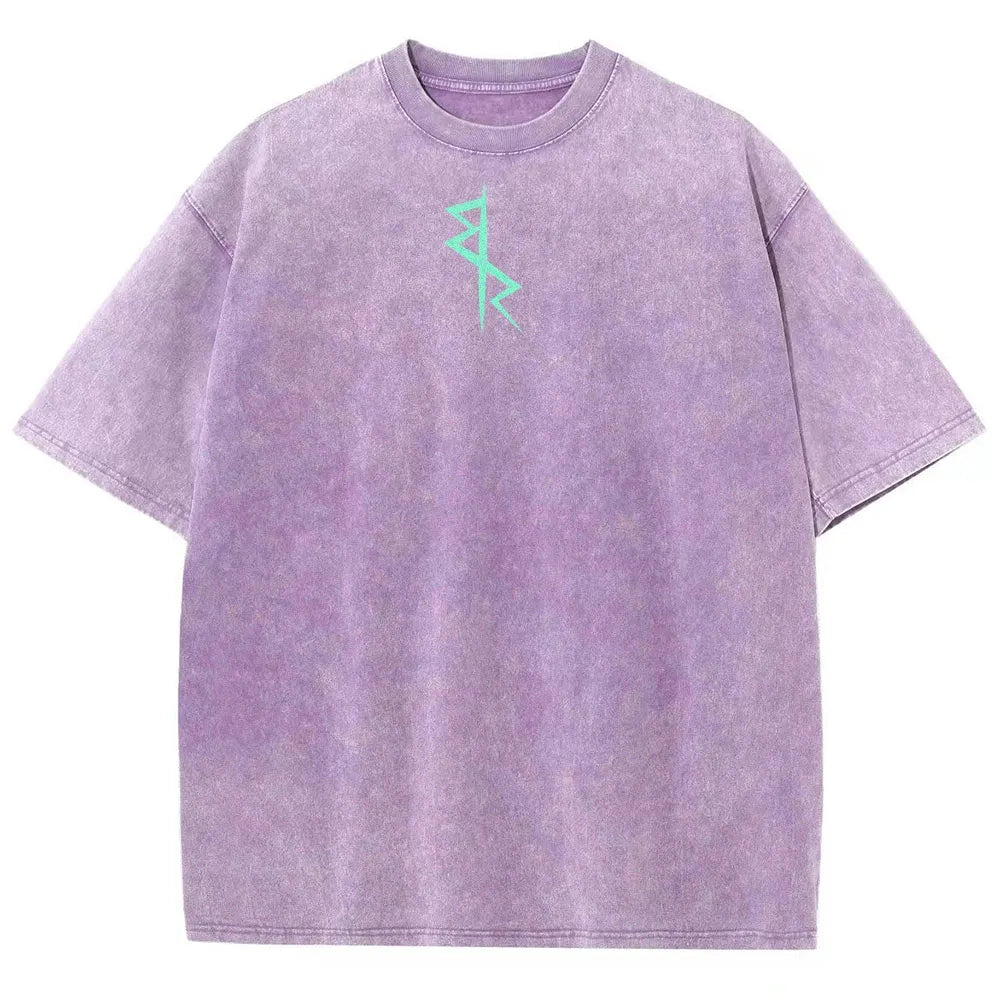 Cyberpunk Unisex Fit Washed T-Shirt 25 7  8558