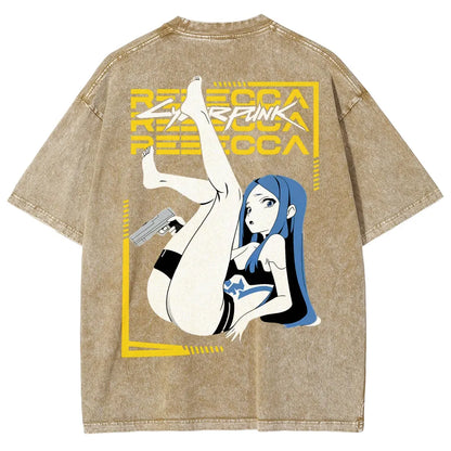 Cyberpunk Unisex Fit Washed T-Shirt 25 8 15999