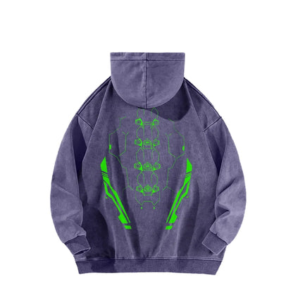 Cyberpunk: Edgerunners Casual Washed Hoodie 25 8 14757