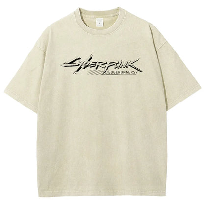 Cyberpunk Edgerunners Unisex Fit Washed T-Shirt 26 1  134