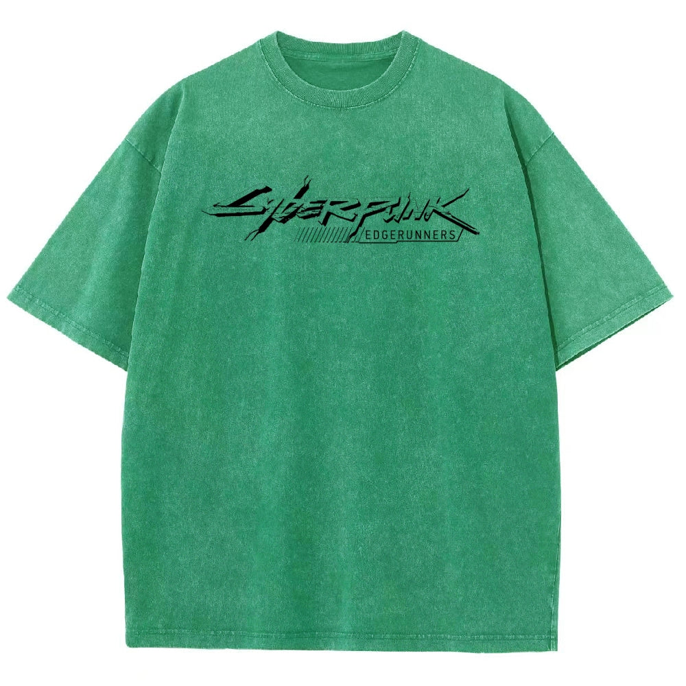 Cyberpunk Edgerunners Unisex Fit Washed T-Shirt 26 1  134