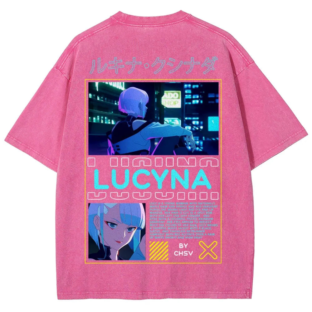 Cyberpunk Unisex Fit Washed T-Shirt 25 8 14781