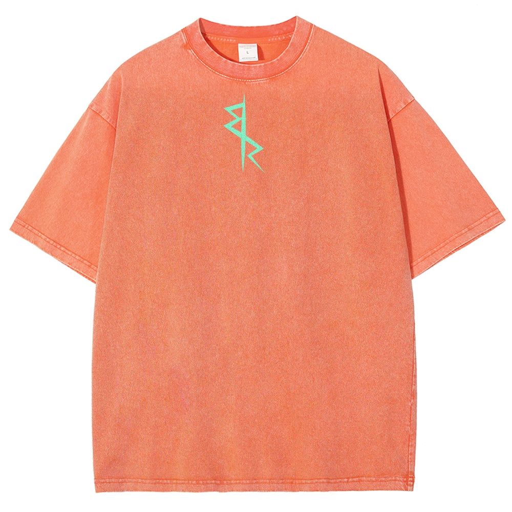 Cyberpunk Unisex Fit Washed T-Shirt 25 7  8558
