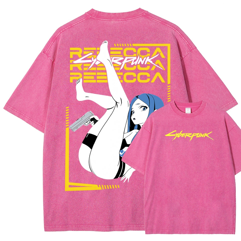 Cyberpunk Unisex Fit Washed T-Shirt 25 8 15999