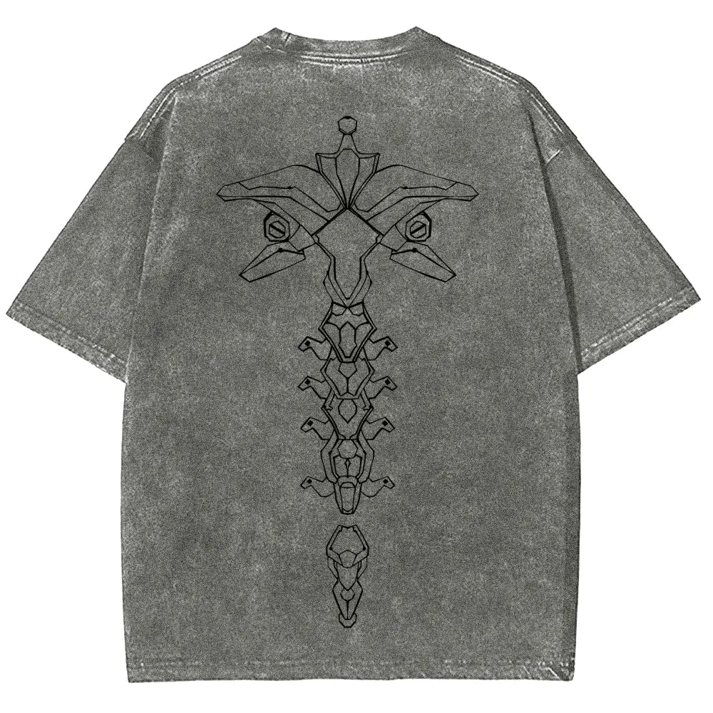 Cyberpunk Unisex Fit Washed T-Shirt 25 8 14792
