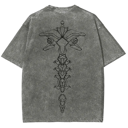 Cyberpunk Unisex Fit Washed T-Shirt 25 8 14792