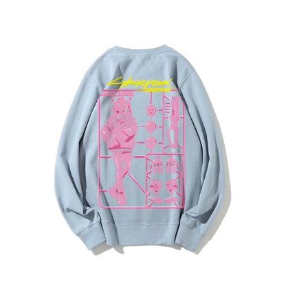 Cyberpunk: Edgerunners Casual Crewneck Sweatshirt 25 8 11283