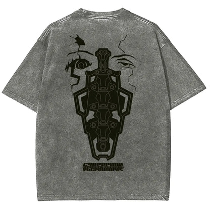 Cyberpunk Edgerunners Unisex Fit Washed T-Shirt 25 9 12 86