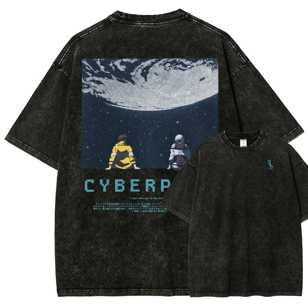 Cyberpunk Unisex Fit Washed T-Shirt 26 1  464