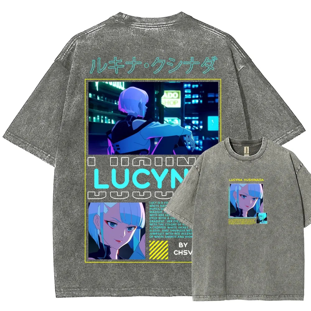 Cyberpunk Unisex Fit Washed T-Shirt 25 8 14781