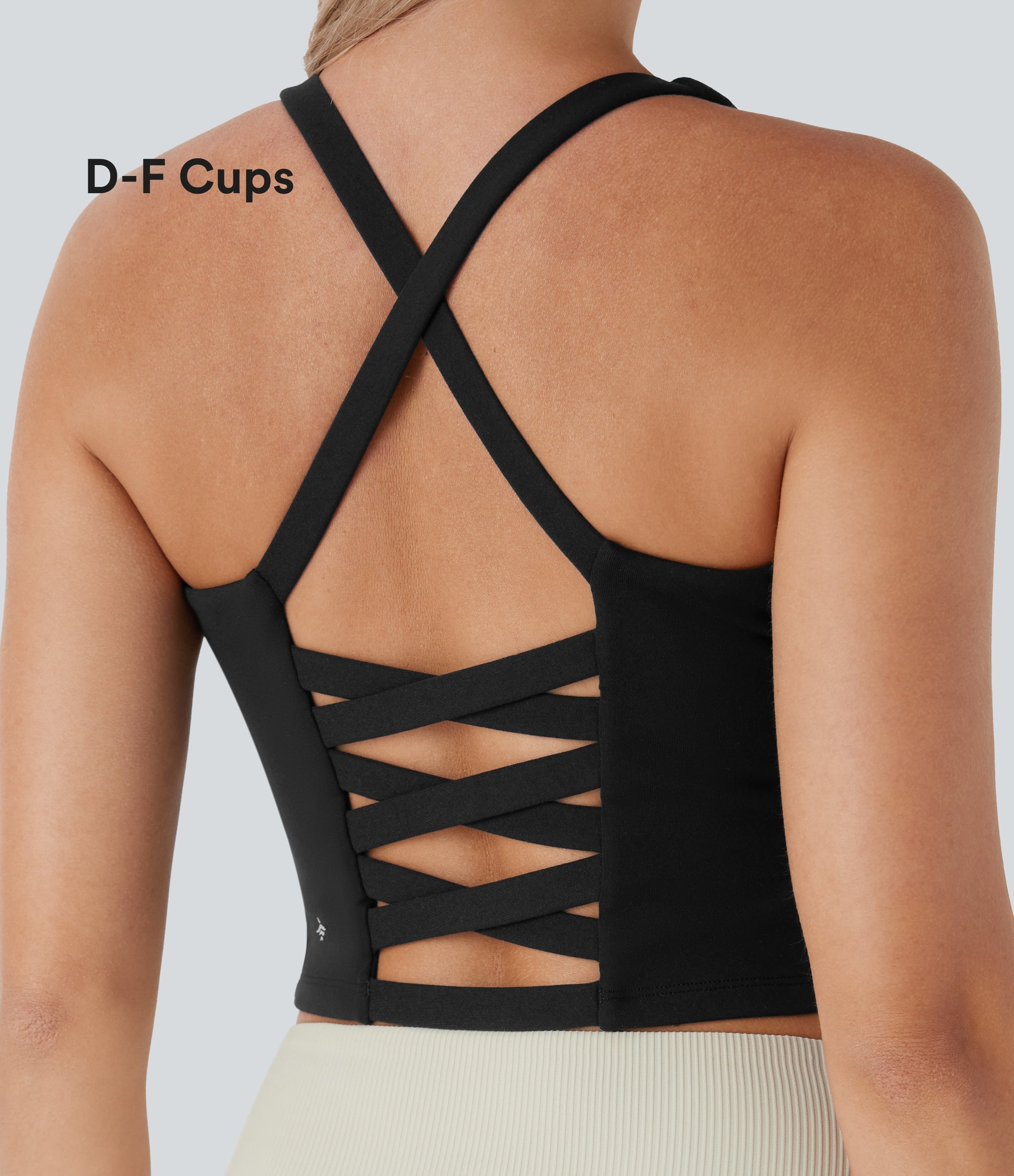 Cropped Yoga Tank Top DD-F Cups