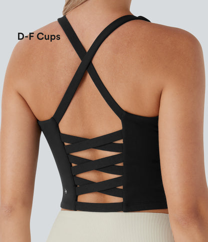 Cropped Yoga Tank Top DD-F Cups
