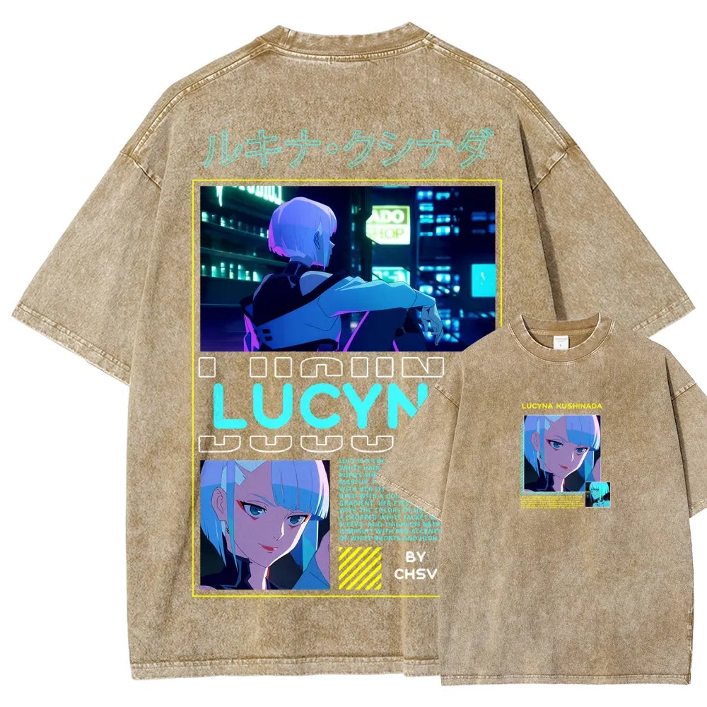 Cyberpunk Unisex Fit Washed T-Shirt 25 8 14781