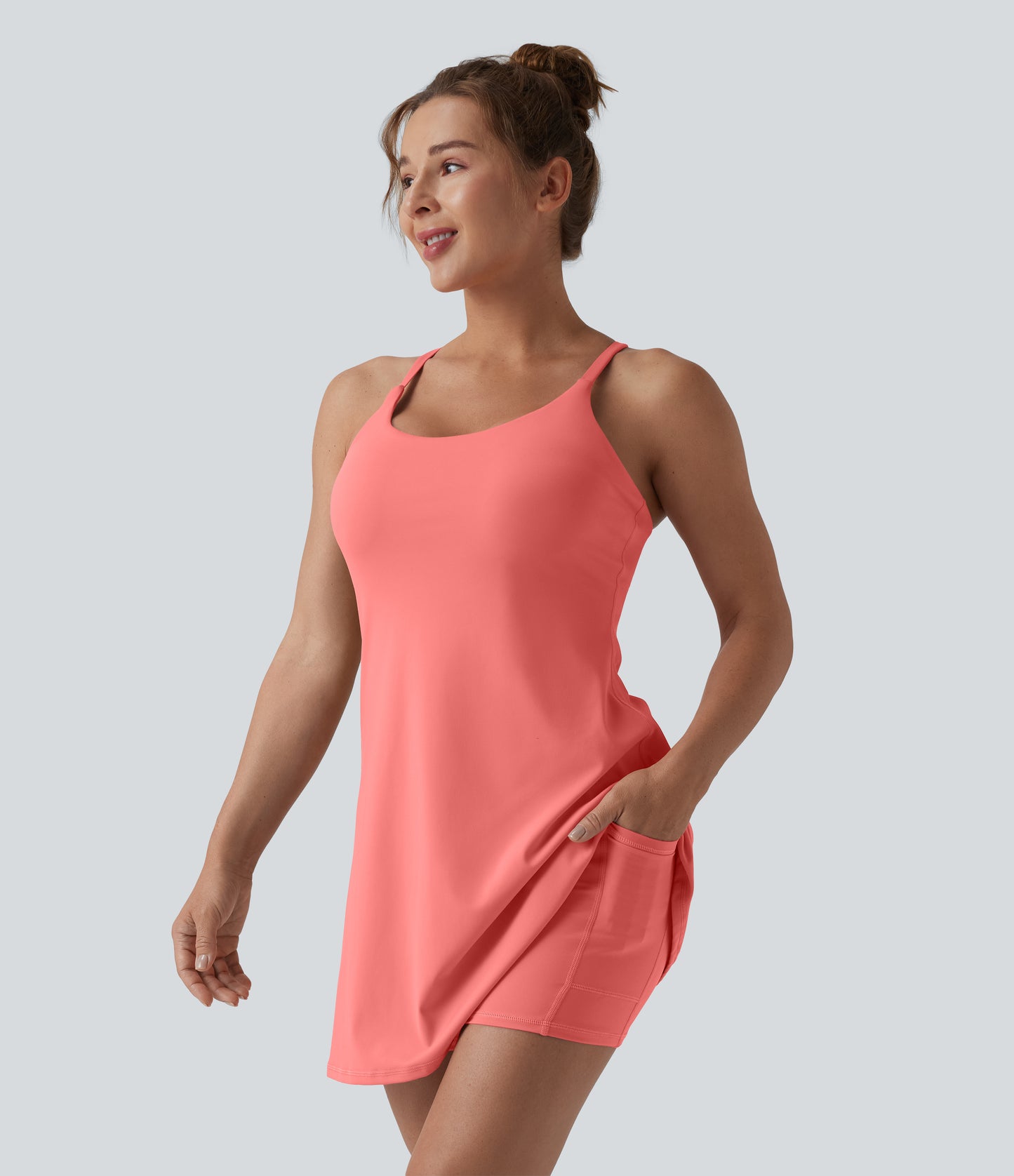 Softlyzero™ Plush Backless Active Dress-Easy Peezy Edition DD-F