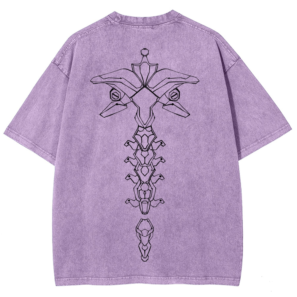 Cyberpunk Unisex Fit Washed T-Shirt 25 8 14792