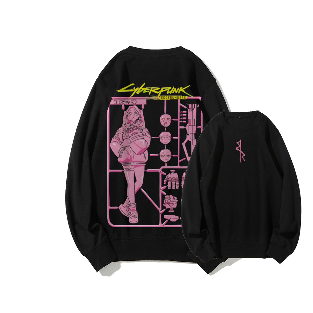 Cyberpunk Unisex Casual Printed Sweatshirt 25 8 1 829