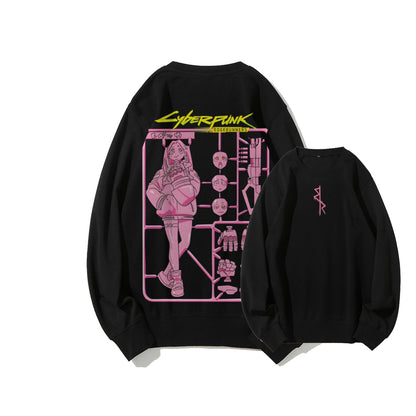 Cyberpunk Unisex Casual Printed Sweatshirt 25 8 1 829
