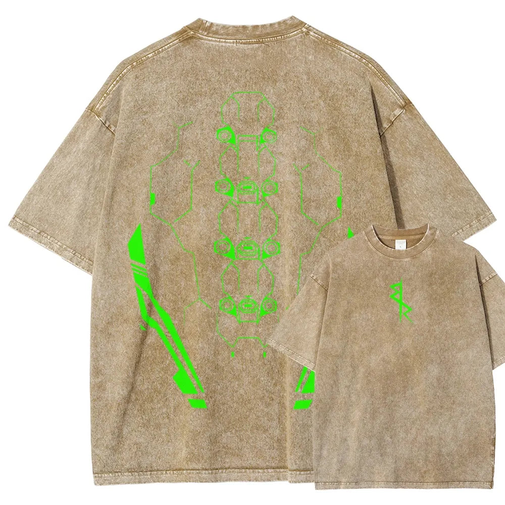 Cyberpunk Unisex Fit Washed T-Shirt 25 8 14597