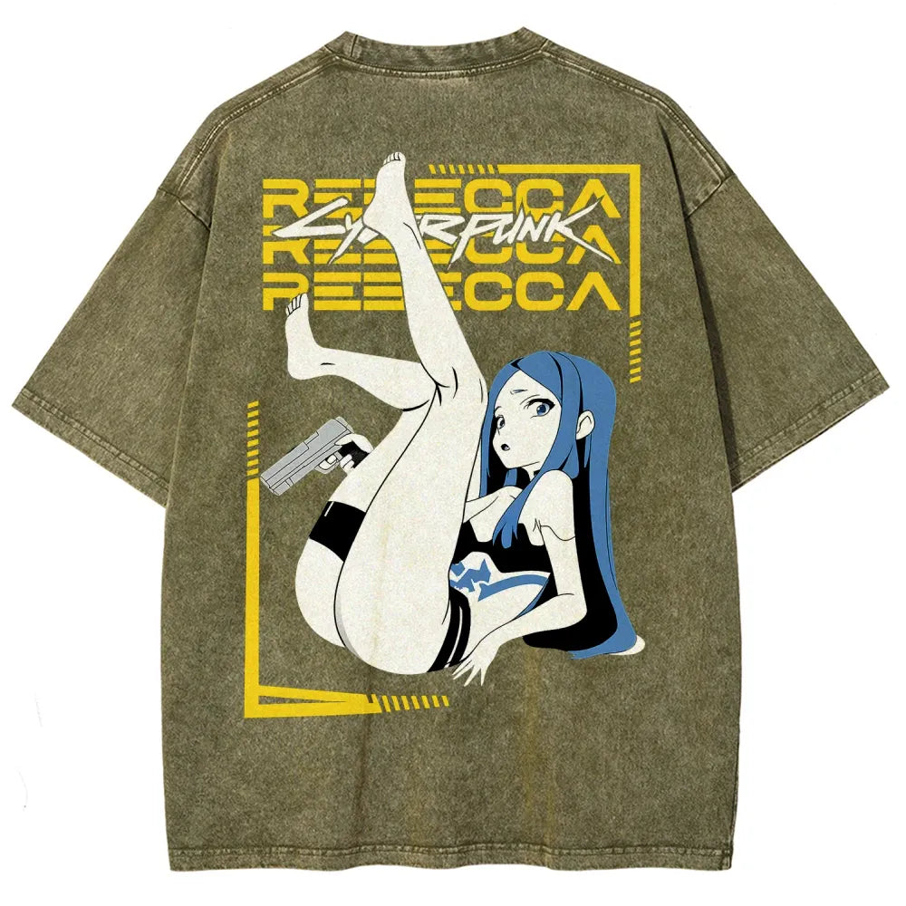 Cyberpunk Unisex Fit Washed T-Shirt 25 8 15999