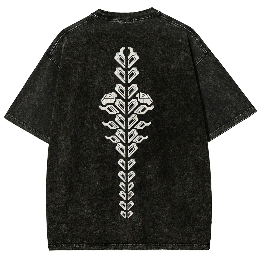 Cyberpunk Unisex Fit Washed T-Shirt 25 8 14593