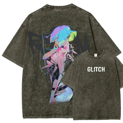 Cyberpunk Unisex Fit Washed T-Shirt 25 7 36872