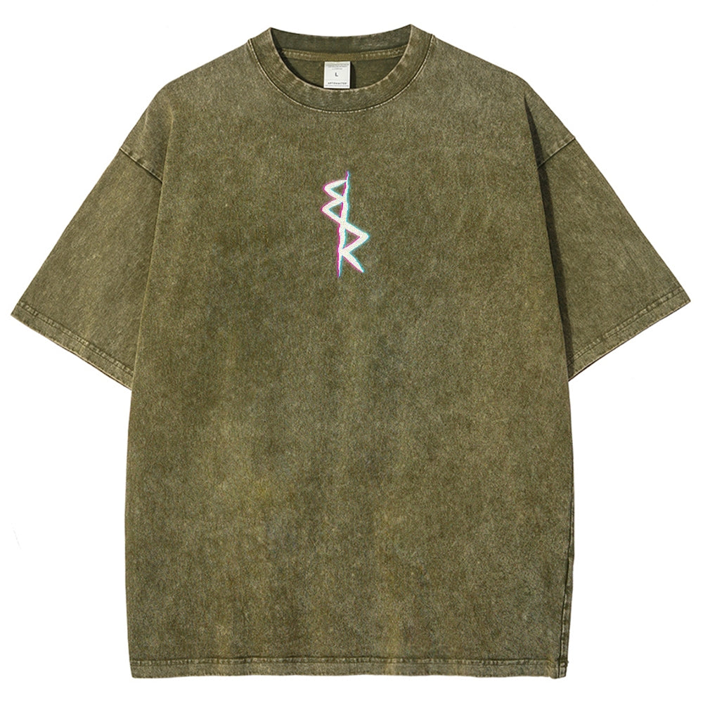 Cyberpunk Unisex Fit Washed T-Shirt 25 8  729