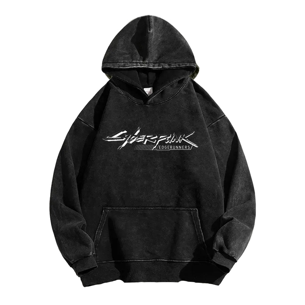 Cyberpunk Edgerunners Unisex Washed Hoodie 26 1  1341