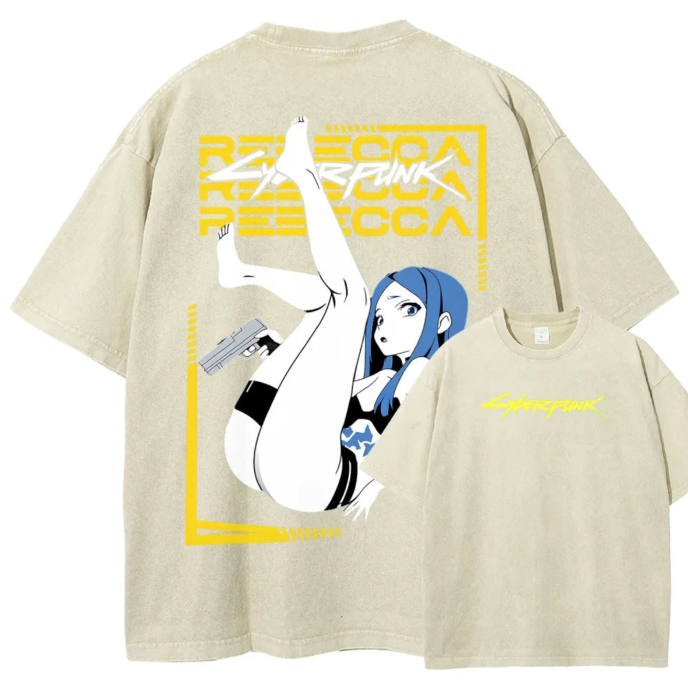 Cyberpunk Unisex Fit Washed T-Shirt 25 8 15999