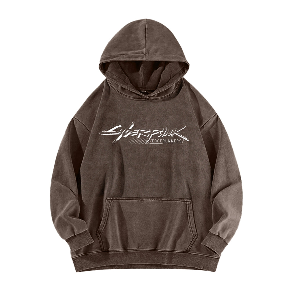 Cyberpunk Edgerunners Unisex Washed Hoodie 26 1  1341