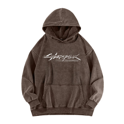 Cyberpunk Edgerunners Unisex Washed Hoodie 26 1  1341