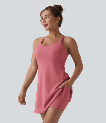 Softlyzero™ Plush Backless Active Dress-Easy Peezy Edition DD-F