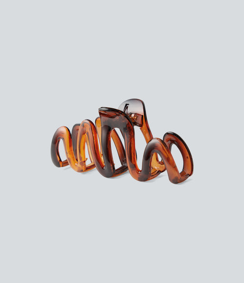 Wave-Shaped Hair Claw