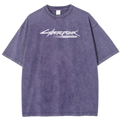 Cyberpunk Unisex Fit Washed T-Shirt 25 8 14593