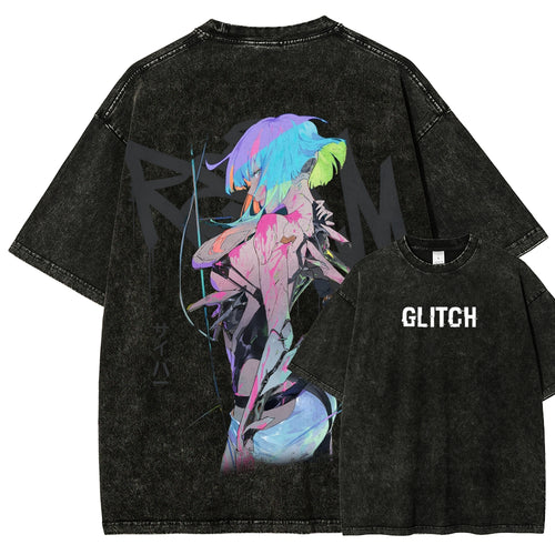 Cyberpunk Unisex Fit Washed T-Shirt 25 7 36872