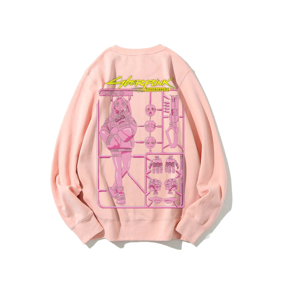 Cyberpunk Unisex Casual Printed Sweatshirt 25 8 1 829
