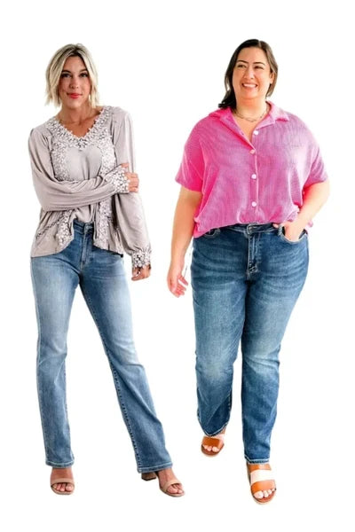 ✨HOT SALE 80% OFF👖New Tummy Control Bootcut Jeans