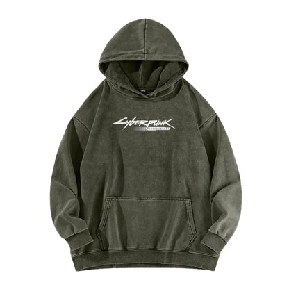 Cyberpunk: Edgerunners Casual Washed Hoodie 25 8 14758