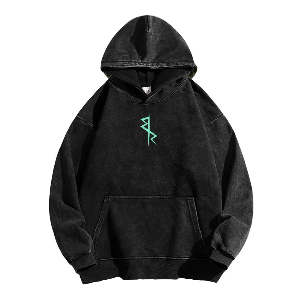 Cyberpunk: Edgerunners Casual Washed Hoodie 25 7 22448