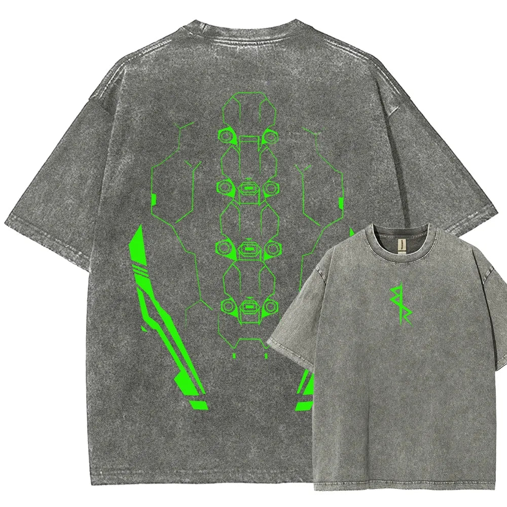 Cyberpunk Unisex Fit Washed T-Shirt 25 8 14597