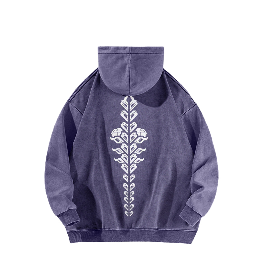 Cyberpunk: Edgerunners Casual Washed Hoodie 25 8 14758