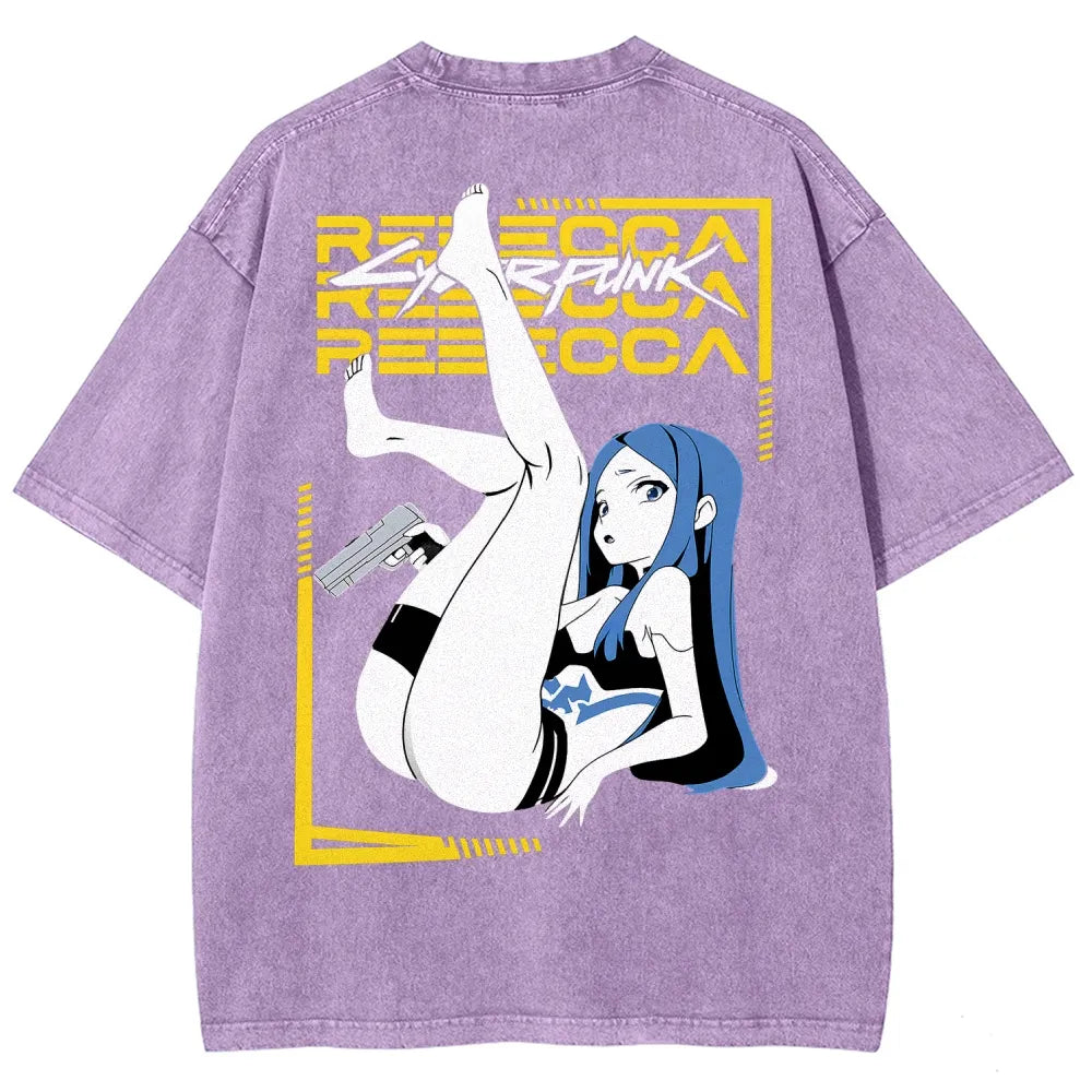 Cyberpunk Unisex Fit Washed T-Shirt 25 8 15999