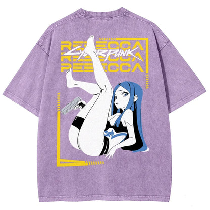 Cyberpunk Unisex Fit Washed T-Shirt 25 8 15999